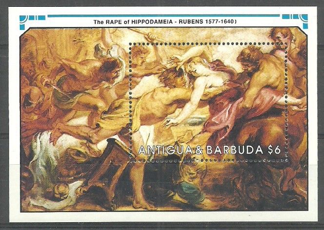 Znaczek Antigua i Barbuda 1991 Mi bl 194 Czyste **