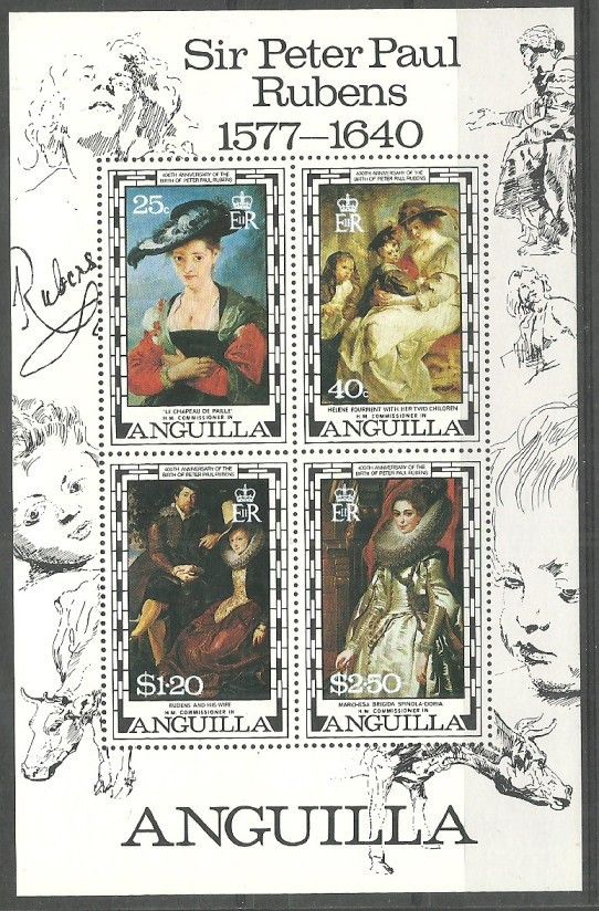 Znaczek Anguilla 1977 Mi bl 18 Czyste **