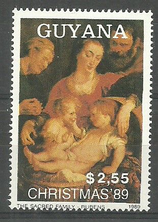 Znaczek Gujana 1989 Mi 3073 Czyste **