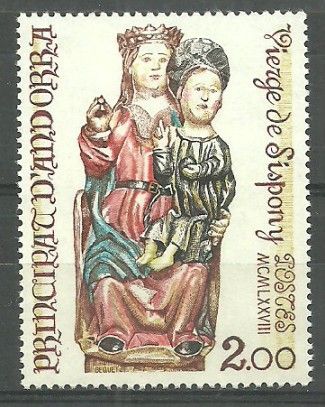 Znaczek Andora (francuska) 1978 Mi 292 Czyste **