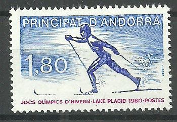 Znaczek Andora (francuska) 1980 Mi 304 Czyste **
