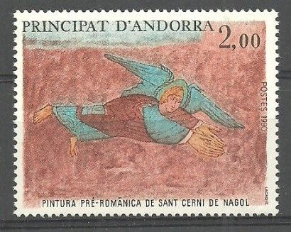 Znaczek Andora (francuska) 1980 Mi 311 Czyste **