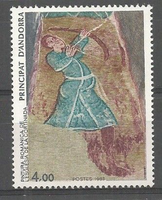 Znaczek Andora (francuska) 1983 Mi 346 Czyste **