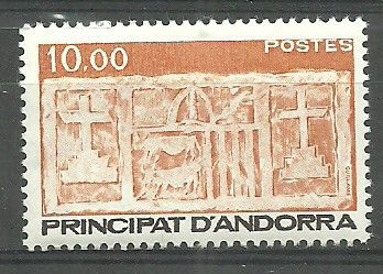 Znaczek Andora (francuska) 1985 Mi 358 Czyste **