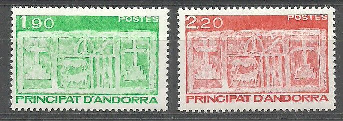 Znaczek Andora (francuska) 1987 Mi 377-378 Czyste **
