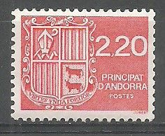 Znaczek Andora (francuska) 1988 Mi 387 Czyste **
