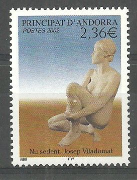 Znaczek Andora (francuska) 2002 Mi 592 Czyste **