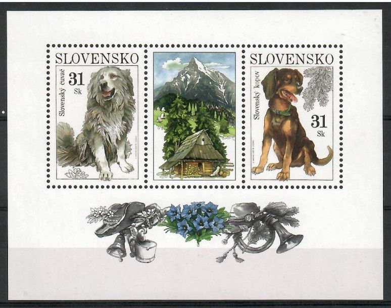 Znaczek Słowacja 2007 Mi bl 26 Czyste **