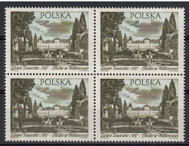 Znaczek Polska 1967 Mi 1796 Fi 1643 Czyste **