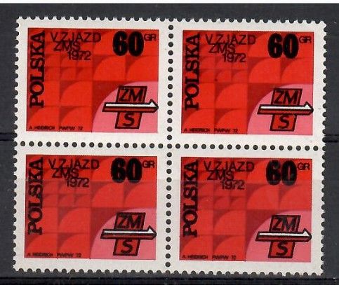 Znaczek Polska 1972 Mi 2211 Fi 2064 Czyste **