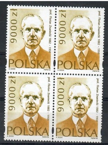 Znaczek Polska 1994 Mi 3498 Fi 3350 Czyste **