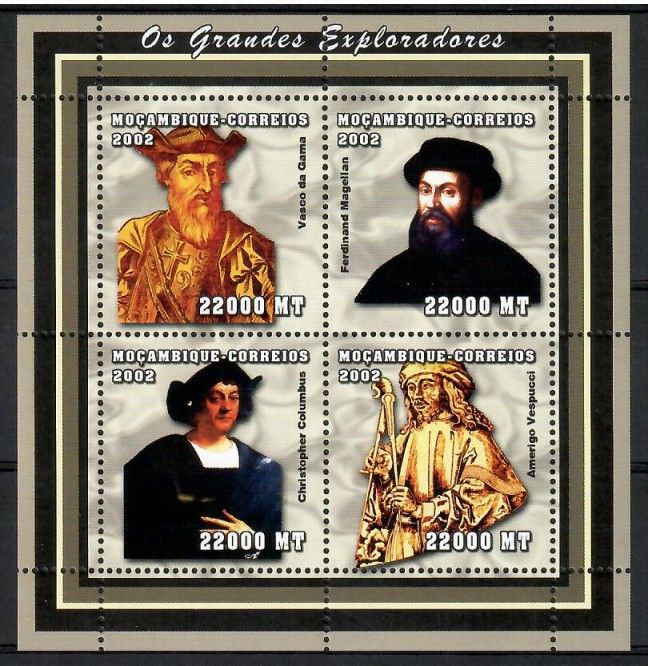 Znaczek Mozambik 2002 Mi ark 2516-2519 Czyste **