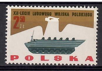 Znaczek Polska 1963 Mi 1431 Fi 1283 Czyste **