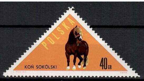 Znaczek Polska 1964 Mi 1449 Fi 1301 Czyste **