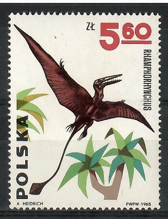 Znaczek Polska 1965 Mi 1578 Fi 1429 Czyste **