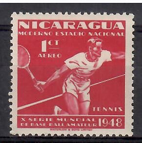 Znaczek Nikaragua 1949 Mi 997 Czyste **