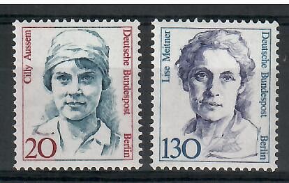 Znaczek Berlin, Niemcy 1988 Mi 811-812 Czyste **
