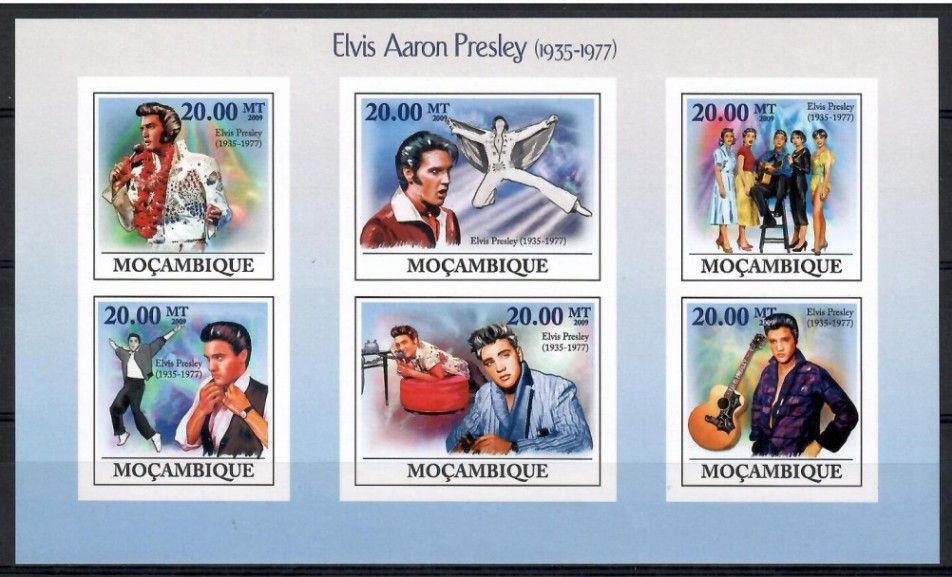 Znaczek Mozambik 2009 Mi ark 3350-3355B Czyste **