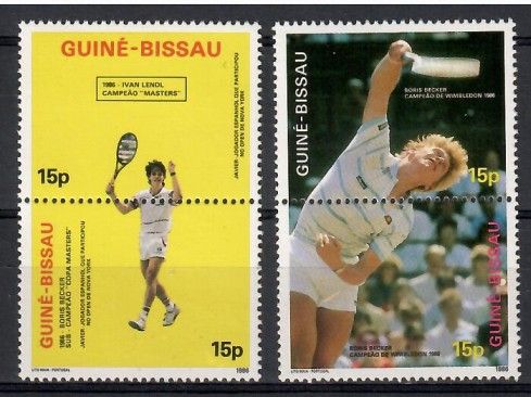 Znaczek Gwinea Bissau 1986 Mi 909-912 Czyste **