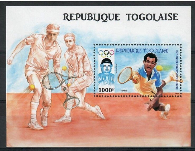 Znaczek Togo 1987 Mi bl 298 Czyste **