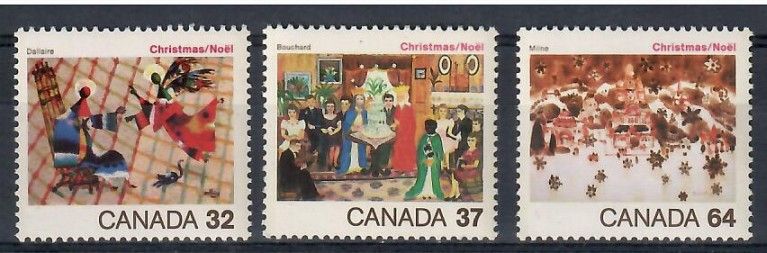 Znaczek Kanada 1984 Mi 939-941 Czyste **