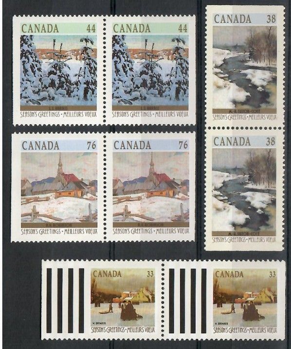 Znaczek Kanada 1989 Mi 1153-1156D Czyste **