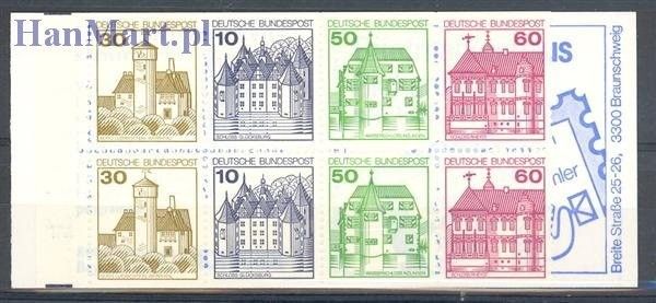 Znaczek Niemcy 1980 Mi mh 23 Czyste **