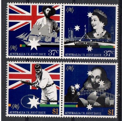 Znaczek Australia 1988 Mi 1114-1117I Czyste **