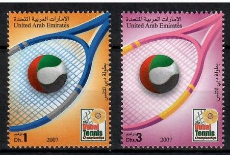 Znaczek Zjednoczone Emiraty Arabskie 2007 Mi 869-870 Czyste **
