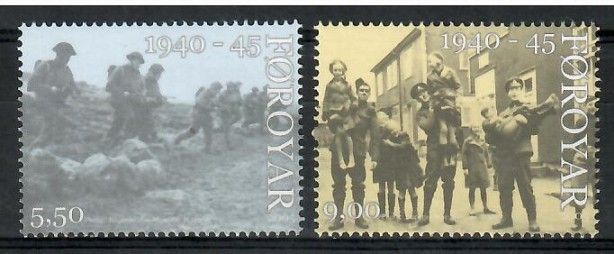 Znaczek Wyspy Owcze 2005 Mi 543-544 Czyste **