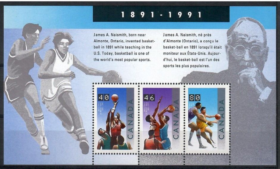 Znaczek Kanada 1991 Mi bl 7 Czyste **