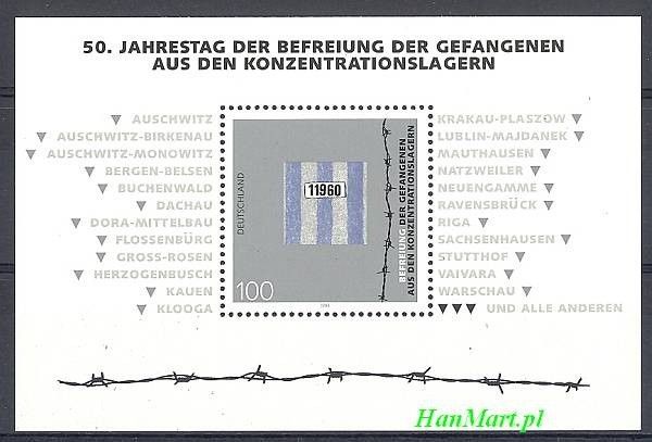 Znaczek Niemcy 1995 Mi bl 32 Czyste **