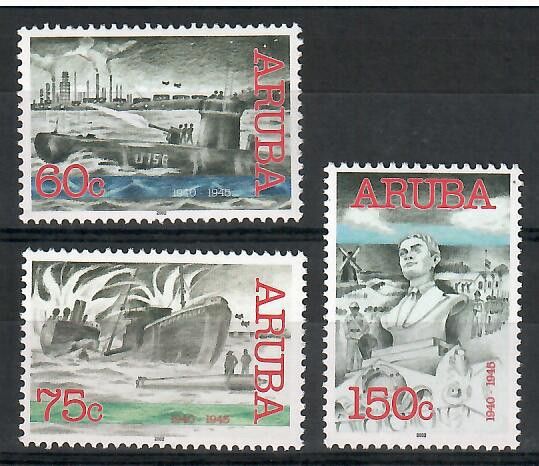 Znaczek Aruba 2002 Mi 295-297 Czyste **