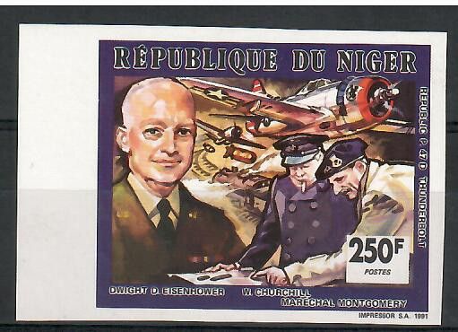 Znaczek Niger 1991 Mi 1138B Czyste **