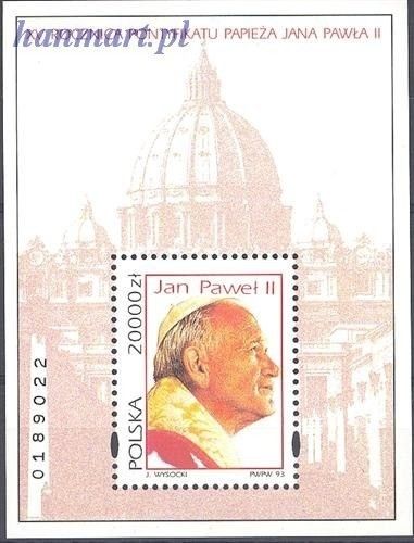 Znaczek Polska 1993 Mi bl 123 Fi bl153 Czyste **