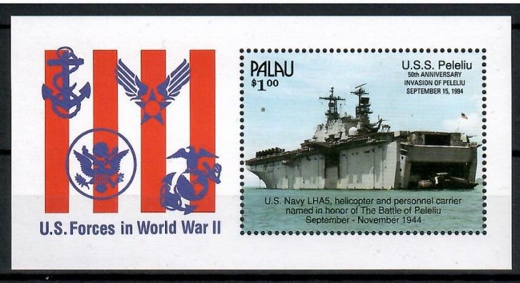 Znaczek Palau 1994 Mi bl 32 Czyste **