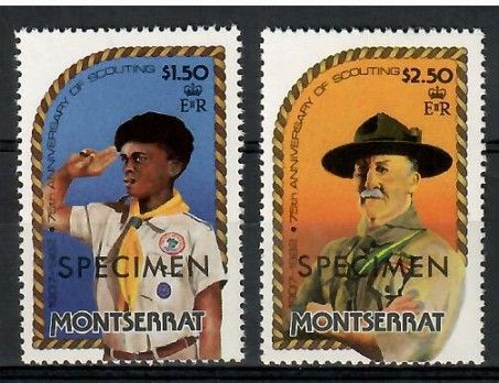 Znaczek Montserrat 1982 Mi spe 497-498 Czyste **
