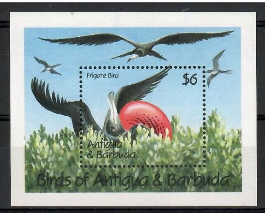 Znaczek Antigua i Barbuda 1990 Mi bl 190 Czyste **