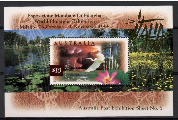 Znaczek Australia 1997 Mi bl 24II Czyste **