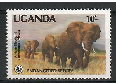 Znaczek Uganda 1988 Mi A601 Czyste **
