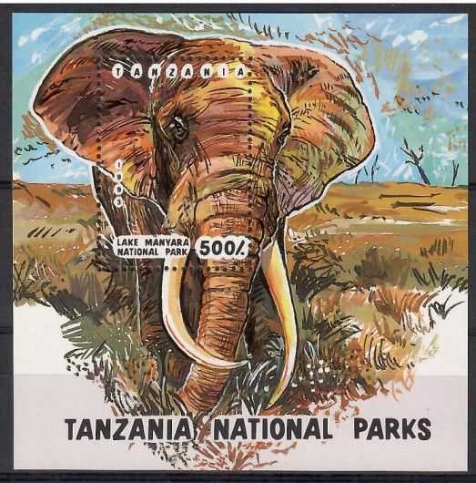 Znaczek Tanzania 1993 Mi bl 228 Czyste **