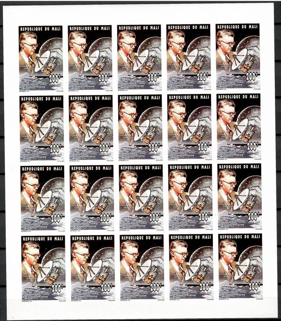 Znaczek Mali 1995 Mi ark 1338B Czyste **