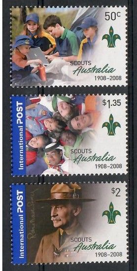 Znaczek Australia 2008 Mi 2929-2931 Czyste **