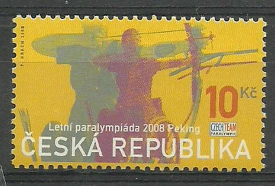 Znaczek Czechy 2008 Mi 569 Czyste **