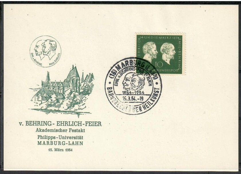 Niemcy 1954 Mi 197 Inne