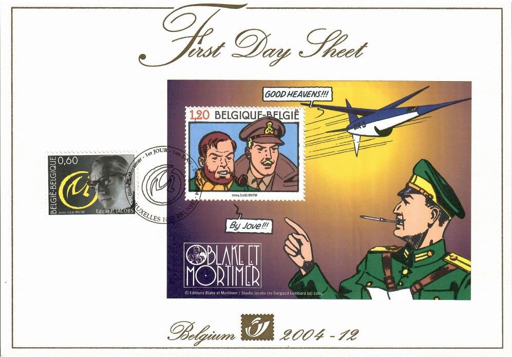 Znaczek Belgia 2004 Mi 3331+bl96 FDC