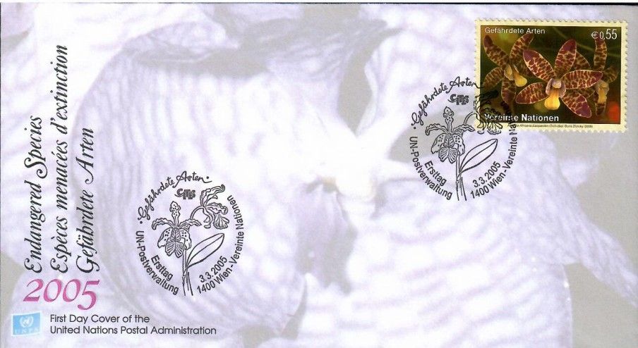 Znaczek Narody Zjednoczone Wiedeń 2005 Mi 435 FDC