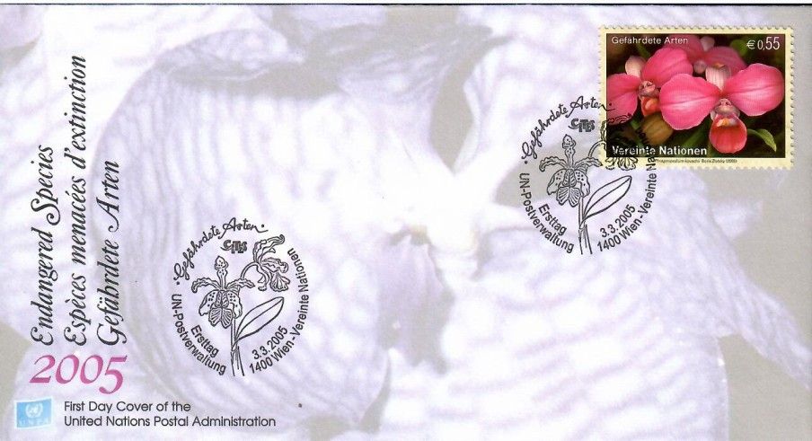 Znaczek Narody Zjednoczone Wiedeń 2005 Mi 436 FDC