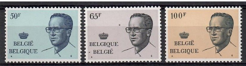 Znaczek Belgia 1981 Mi 2074-2076 Czyste **