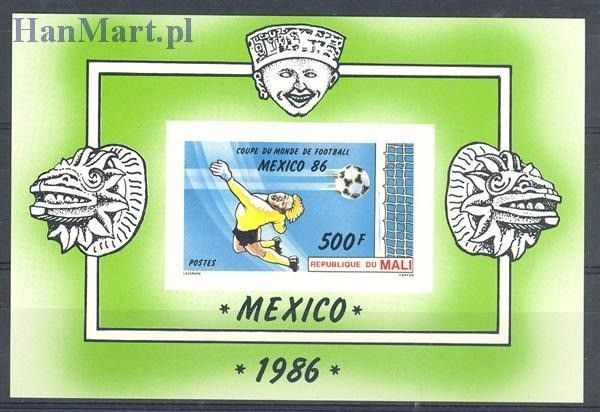 Znaczek Mali 1986 Mi bl26B Czyste **